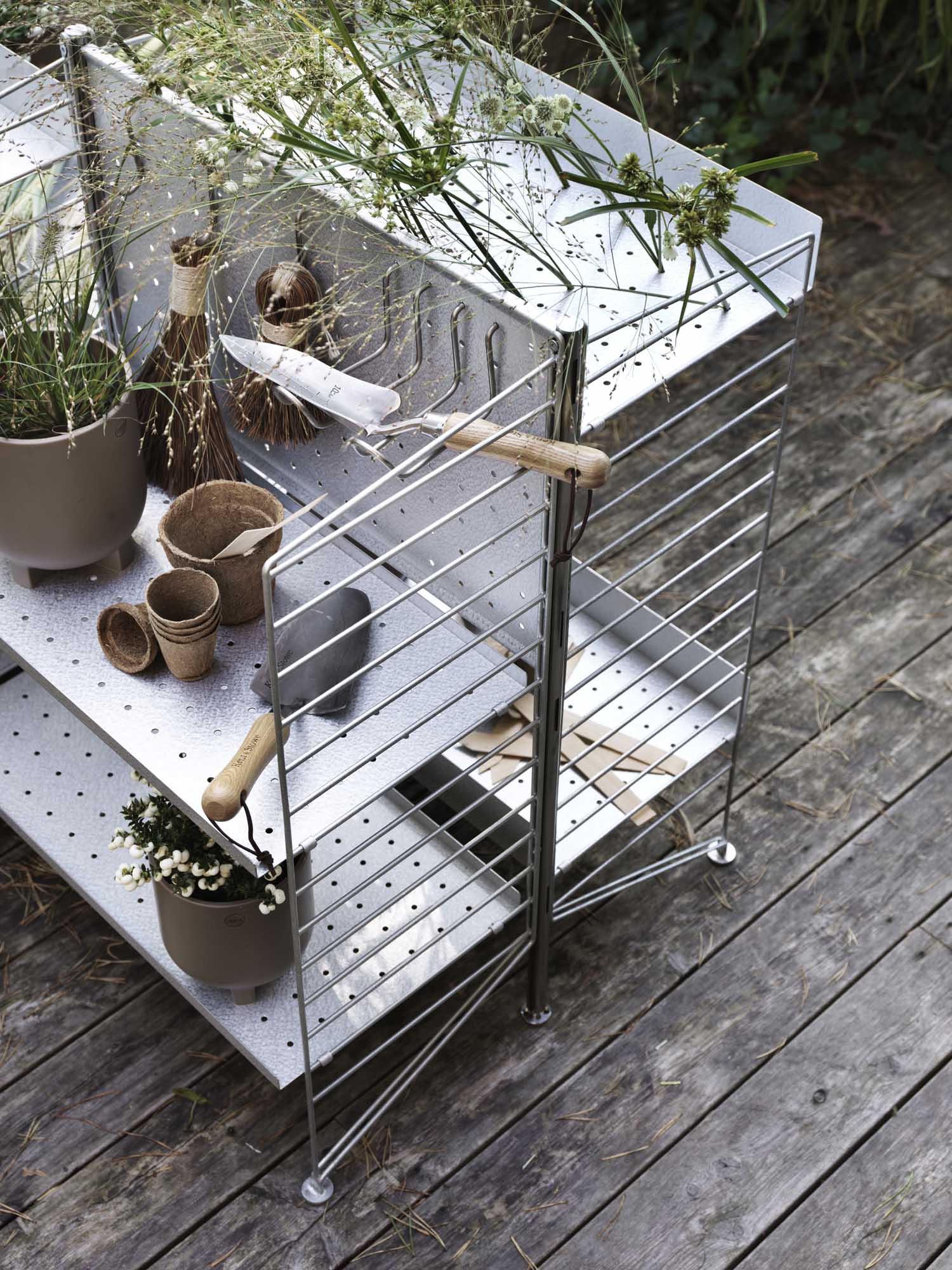 String Outdoor frittstående stang