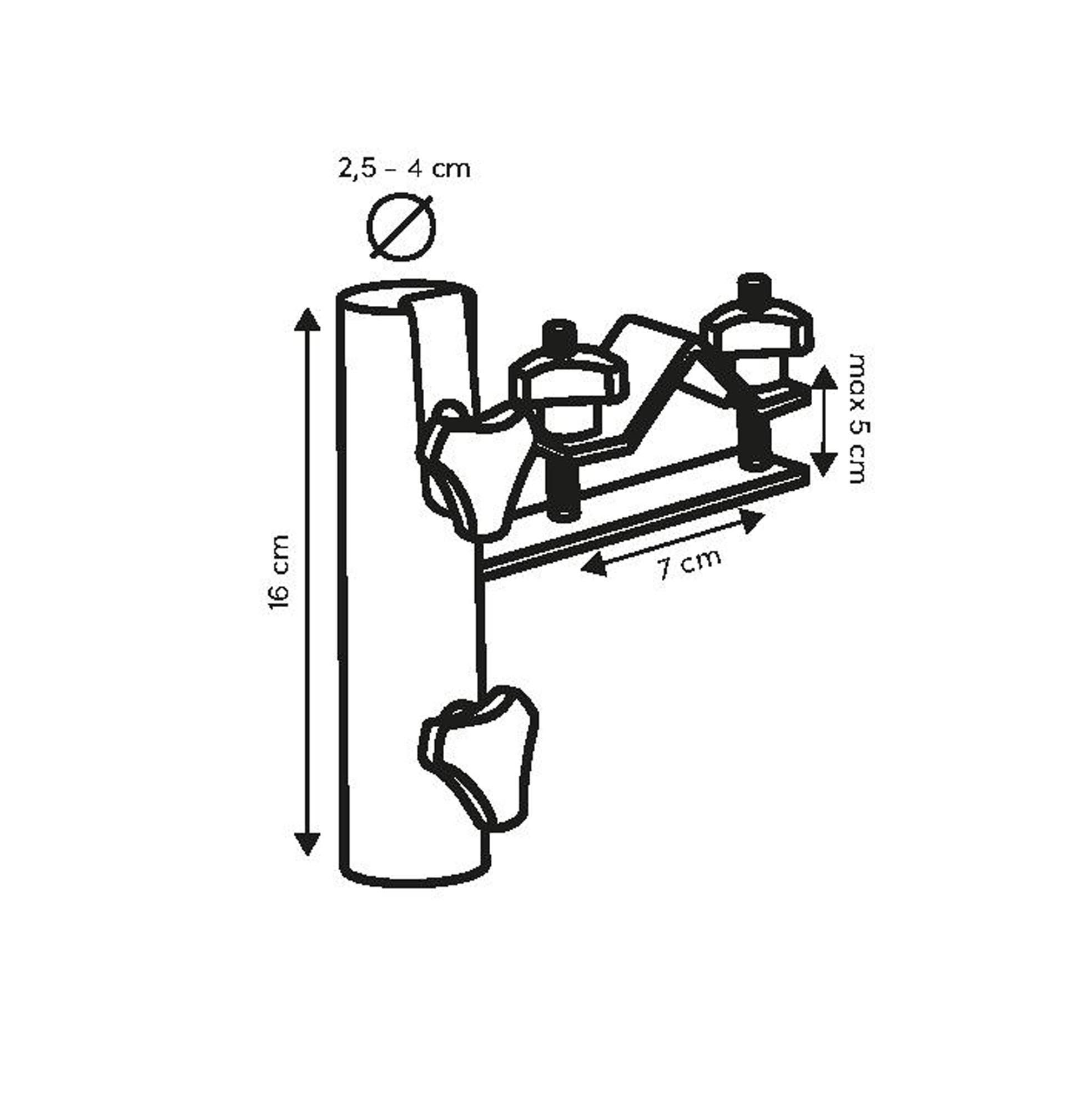 Parasollfeste rund horisontal