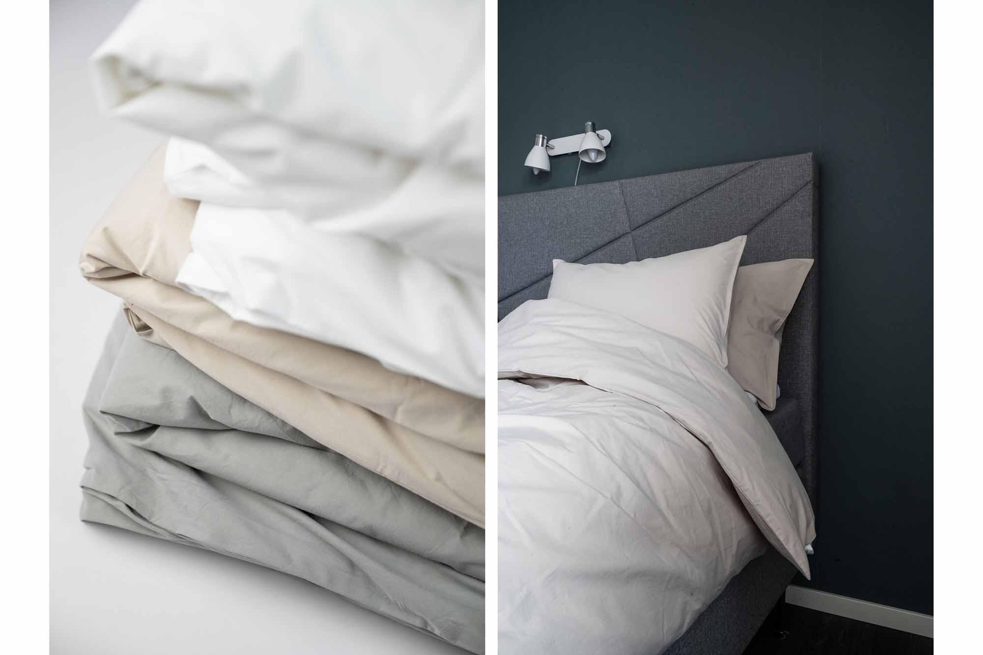 Laken børstet percale