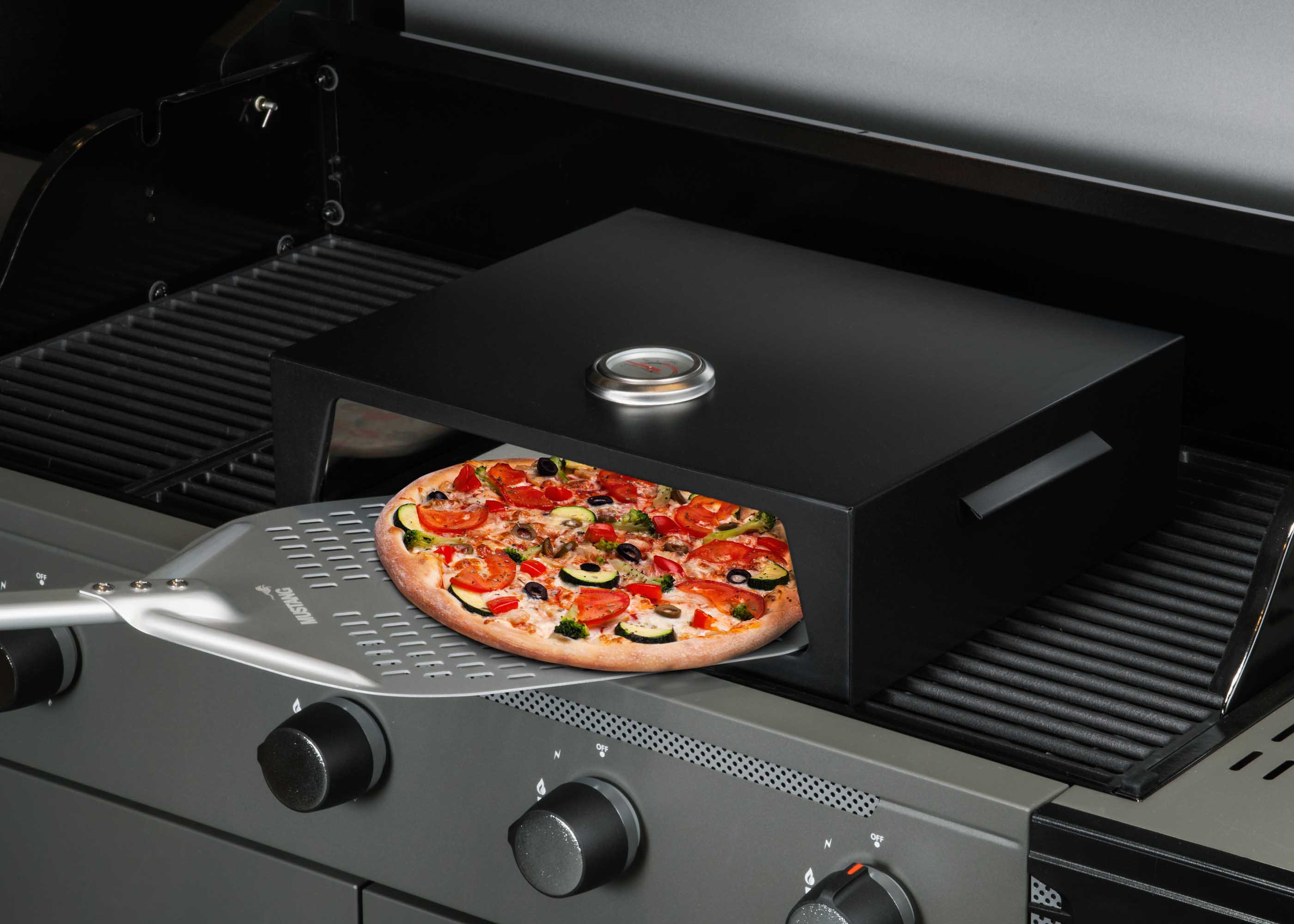 Pizzaovn for gassgrill