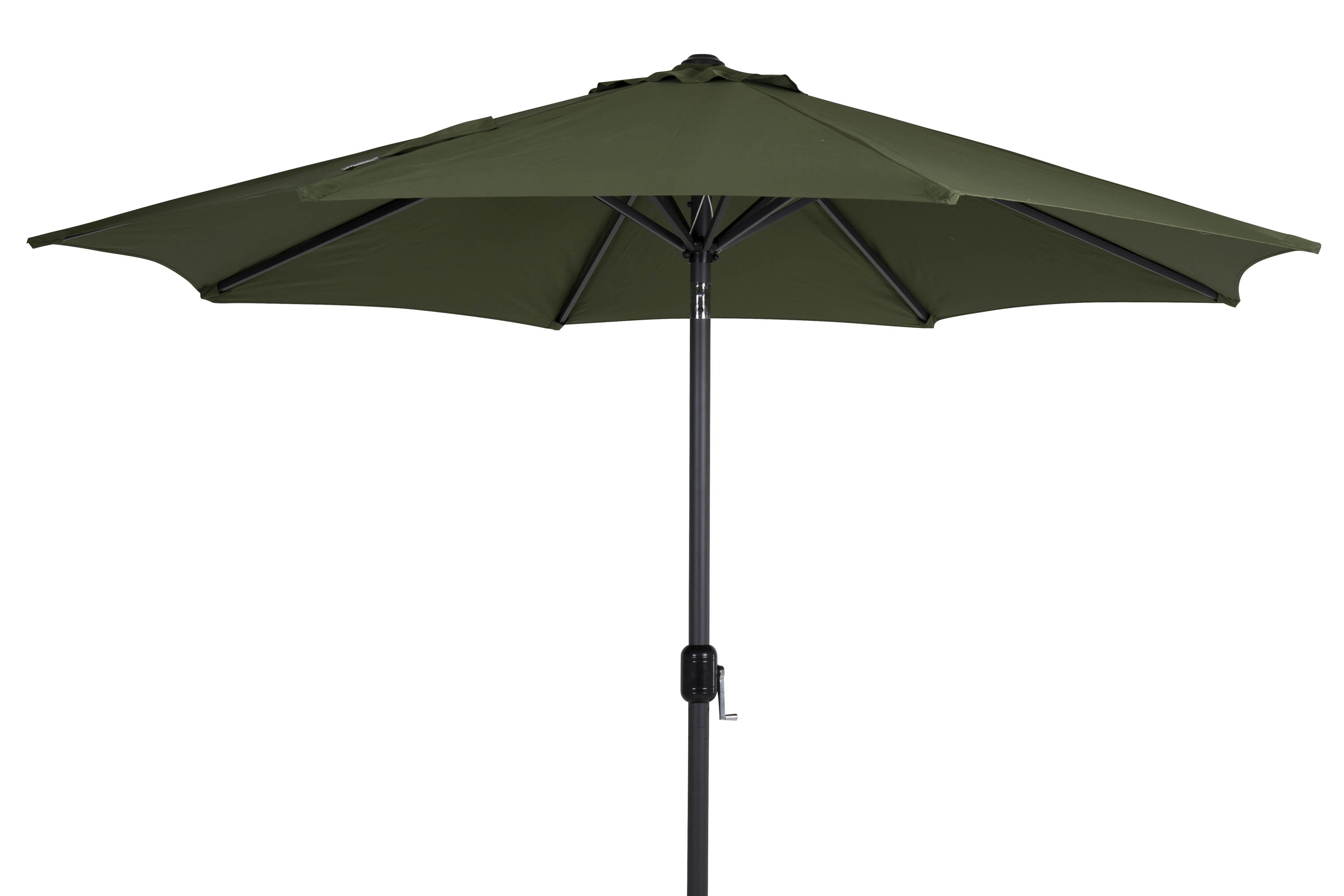 Brafab Cambre parasoll Antrasitt/grønn 3 m