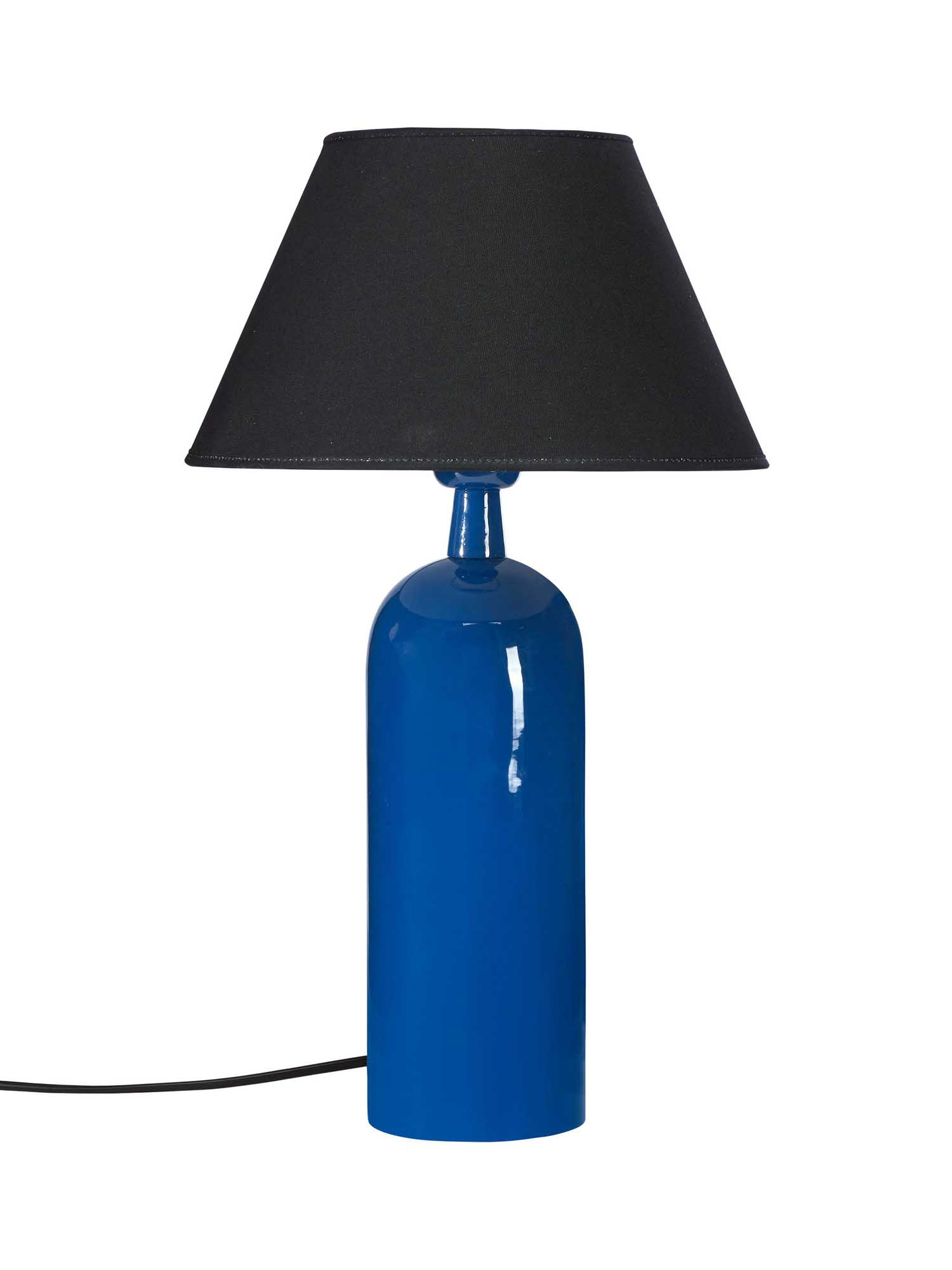 PR Home Carter bordlampe Blå/svart 46 cm