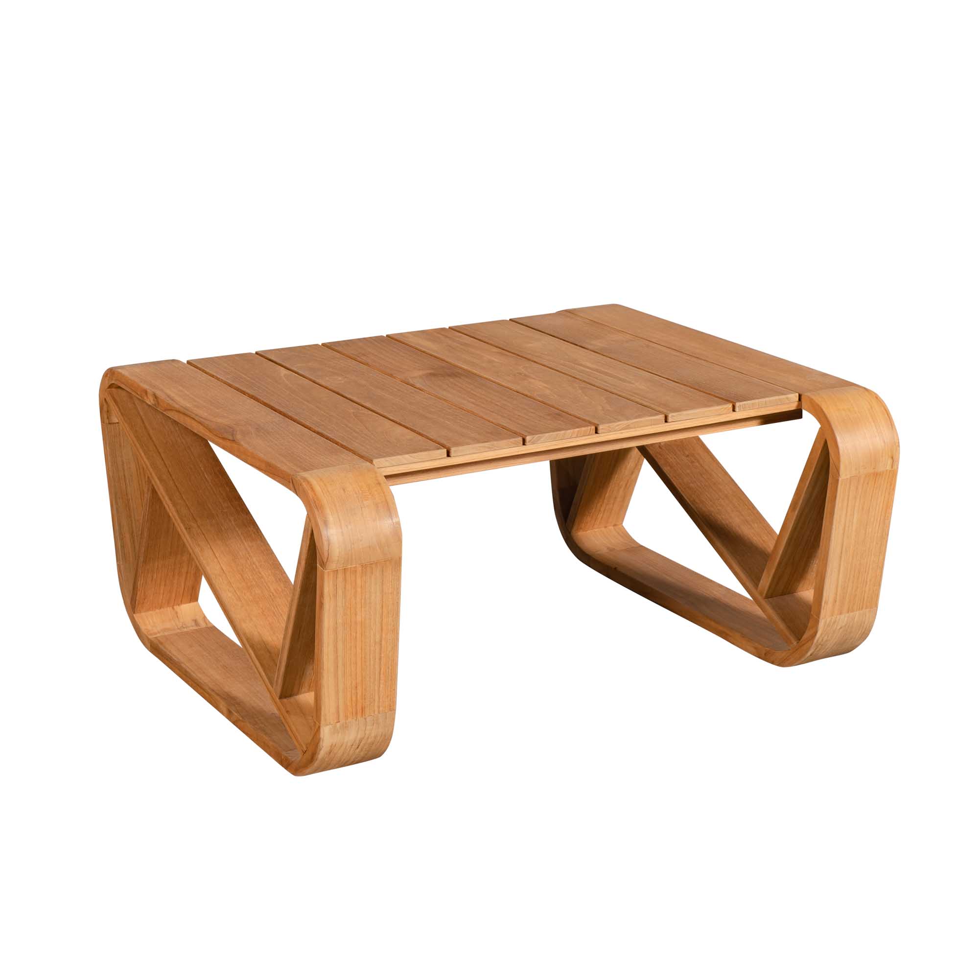 Stockamöllan Bålamöllan salongbord Teak 84 x 77 cm