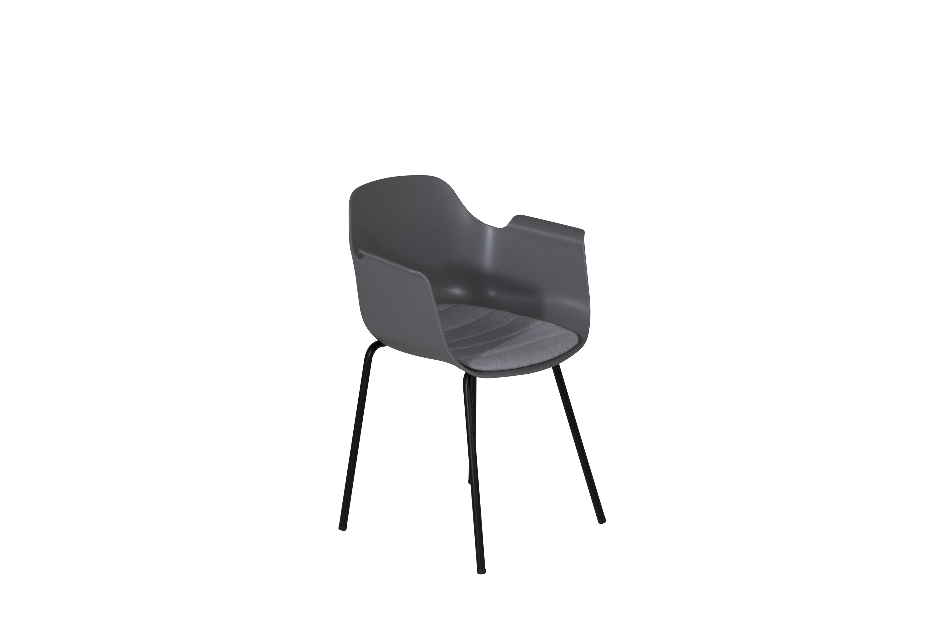 Venture Design COMFORT spise stol Grå Plast/svart