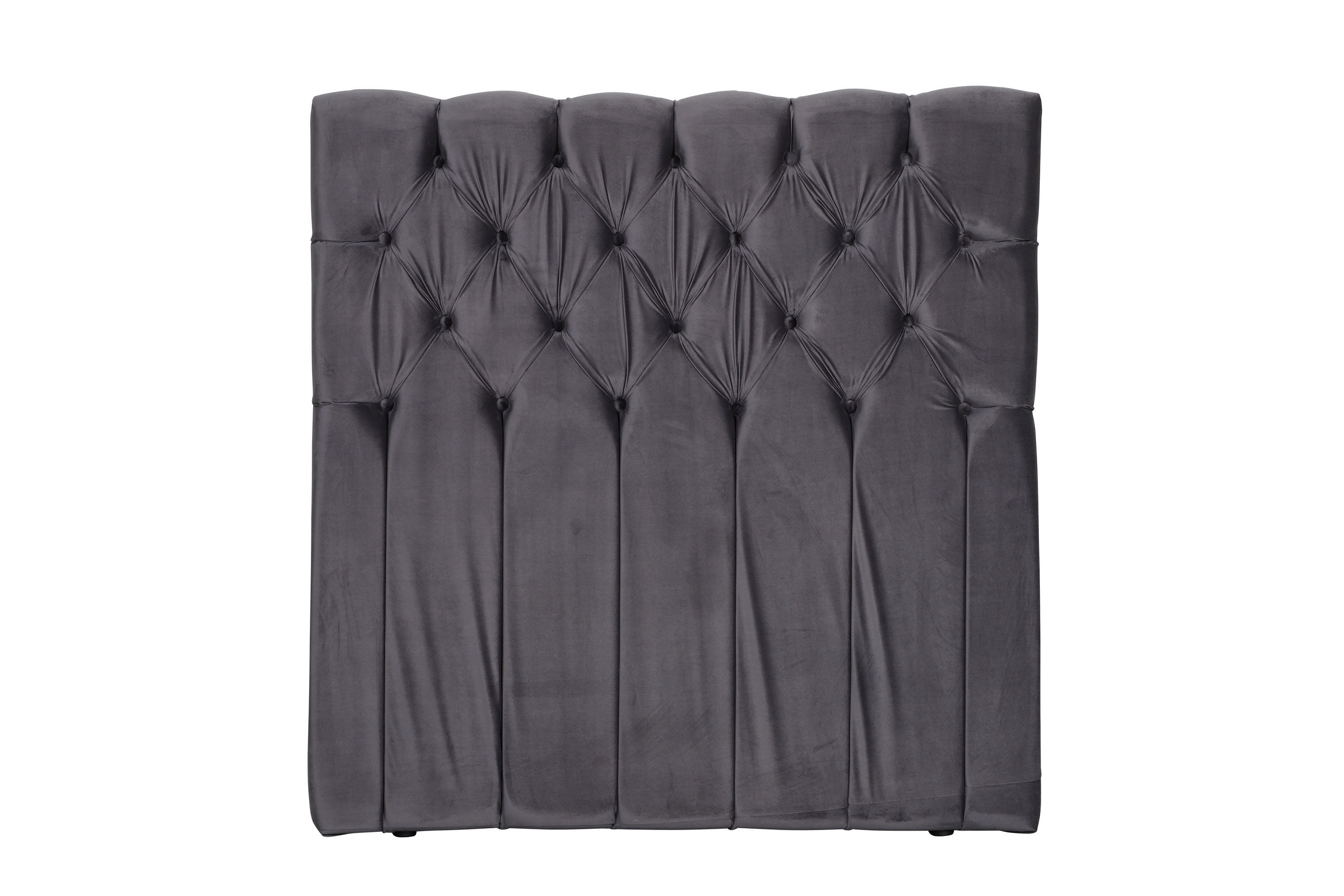 Venture Design Särna sengegavl Mørkegrå 120 x 125 cm