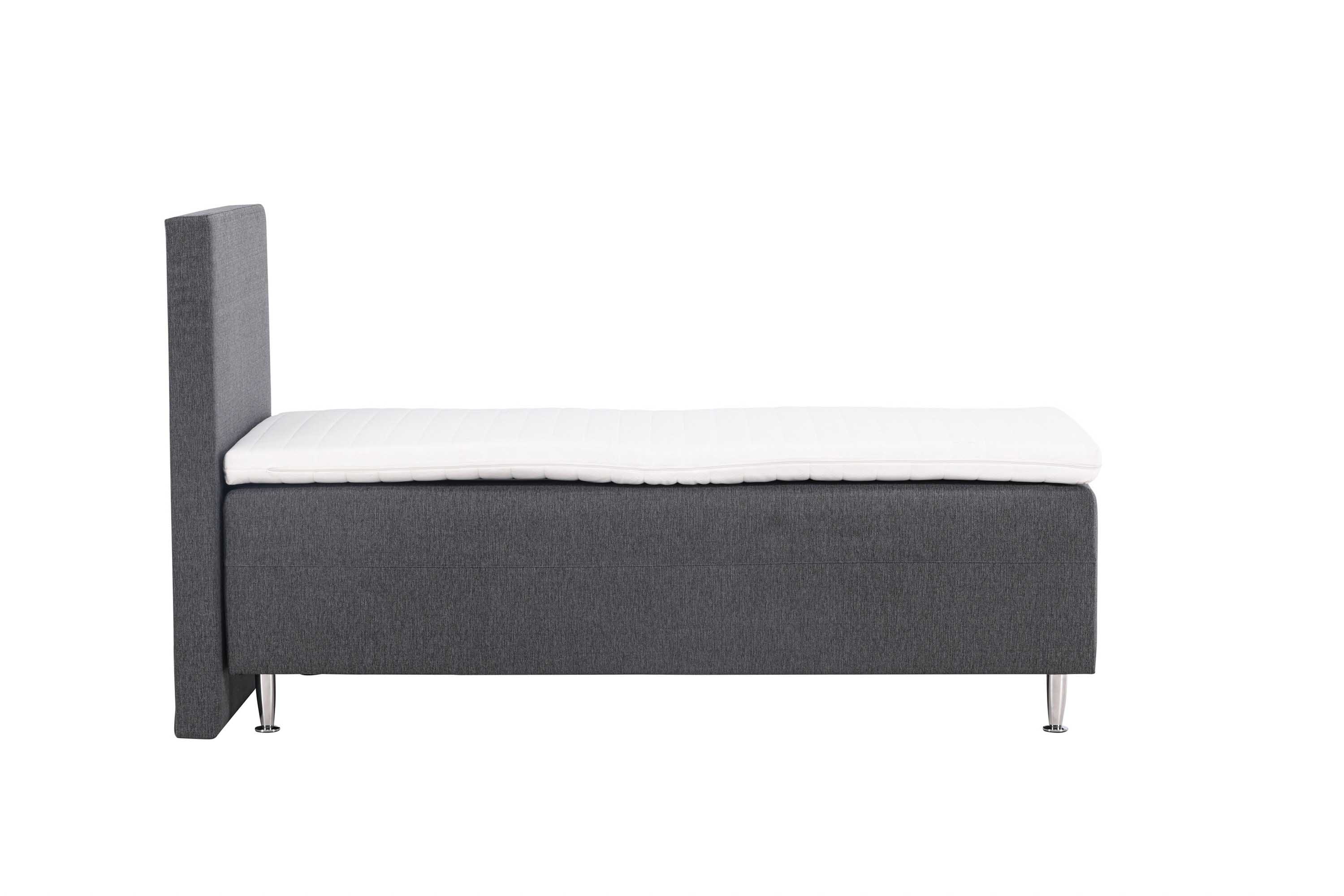 Venture Design Mesa seng Mørkegrå 90 x 200 cm